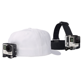 Крепление на голову + клипса на одежду GoPro Headstrap + QuickClip (ACHOM-001) в аренду